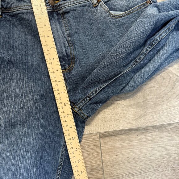 Faded Glory Bootcut Stretch Womens Jeans Plus Size 18 Petite Blue Denim Everyday - Picture 12 of 13